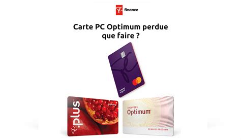 pc optimum card lost